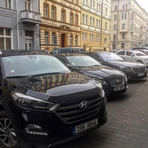 Jeho současný vůz