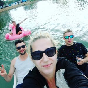 Plameňák a jednorožec